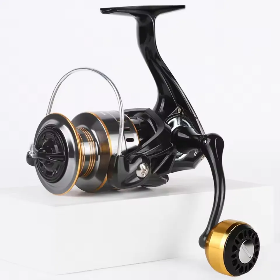 Developing Tank Reel - 左右両用、金属製スプール、ギア比5.2:1のカープフィッシングリール。1000～7000番手、スピニングリール、海水での使用も可能。