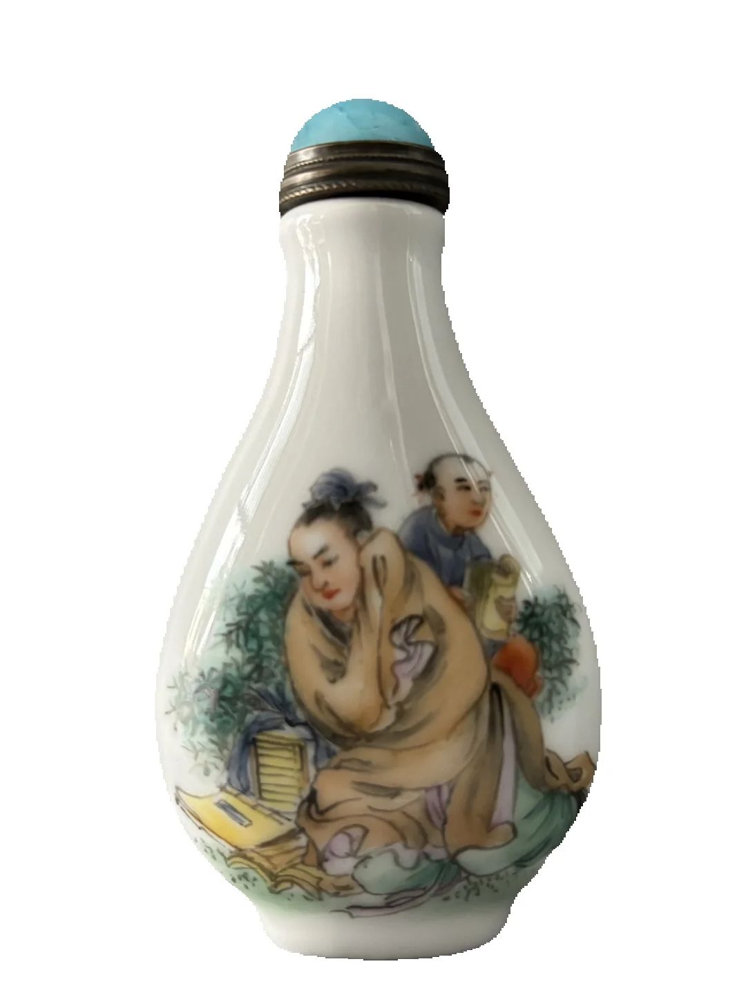 中国のヴィンテージ磁器、絶妙な人物画が描かれた嗅ぎタバコ瓶の - Vintage Collectible Bottles のレビューと価格