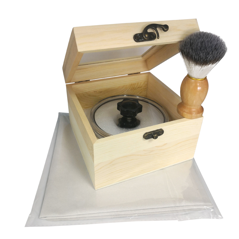 ビニールレコード木製水洗浄ブラシ LP ホルダークリーナー防 - Vinyl Record Cleaner のレビューと価格