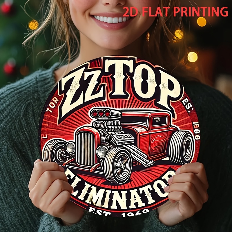 2D フラット、1個 ZZ Top エリミネーター ホットロ - Vintage Collectible Plates のレビューと価格