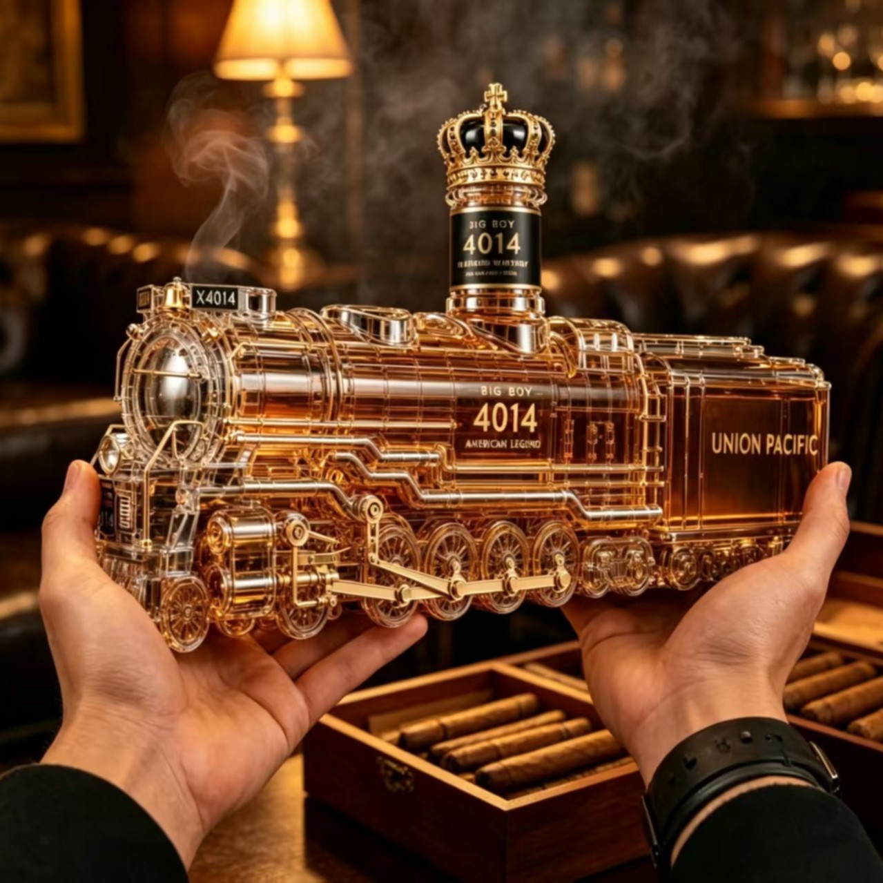 ヴィンテージ蒸気機関車型ウイスキーデキャンタ ビッグボーイ  - Vintage Collectible Liquor Bottles のレビューと価格