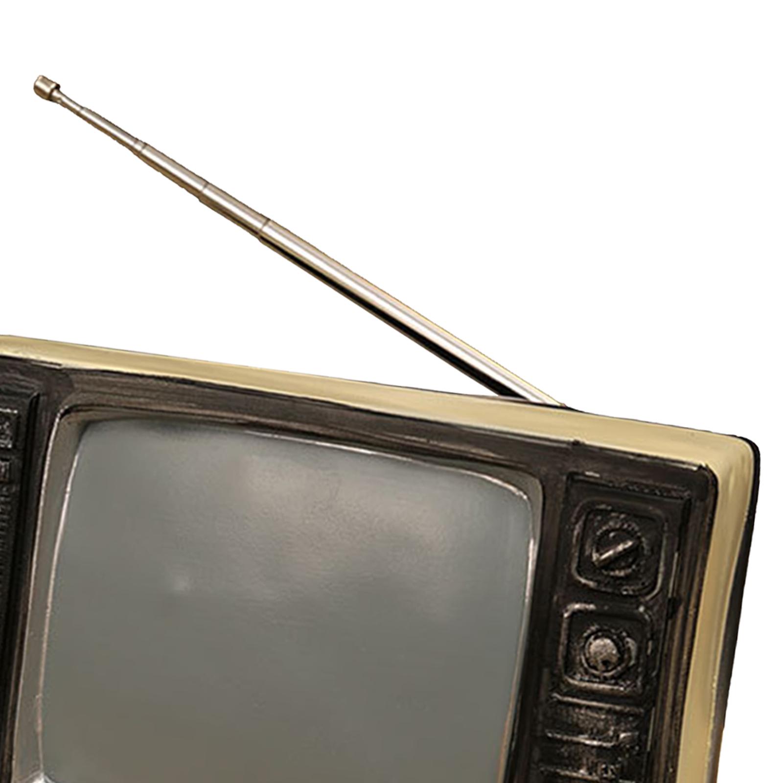 リアルなレトロテレビモデル。レジン製の工芸品で、ヴィンテージ - Vintage Collectibles Store のレビューと価格